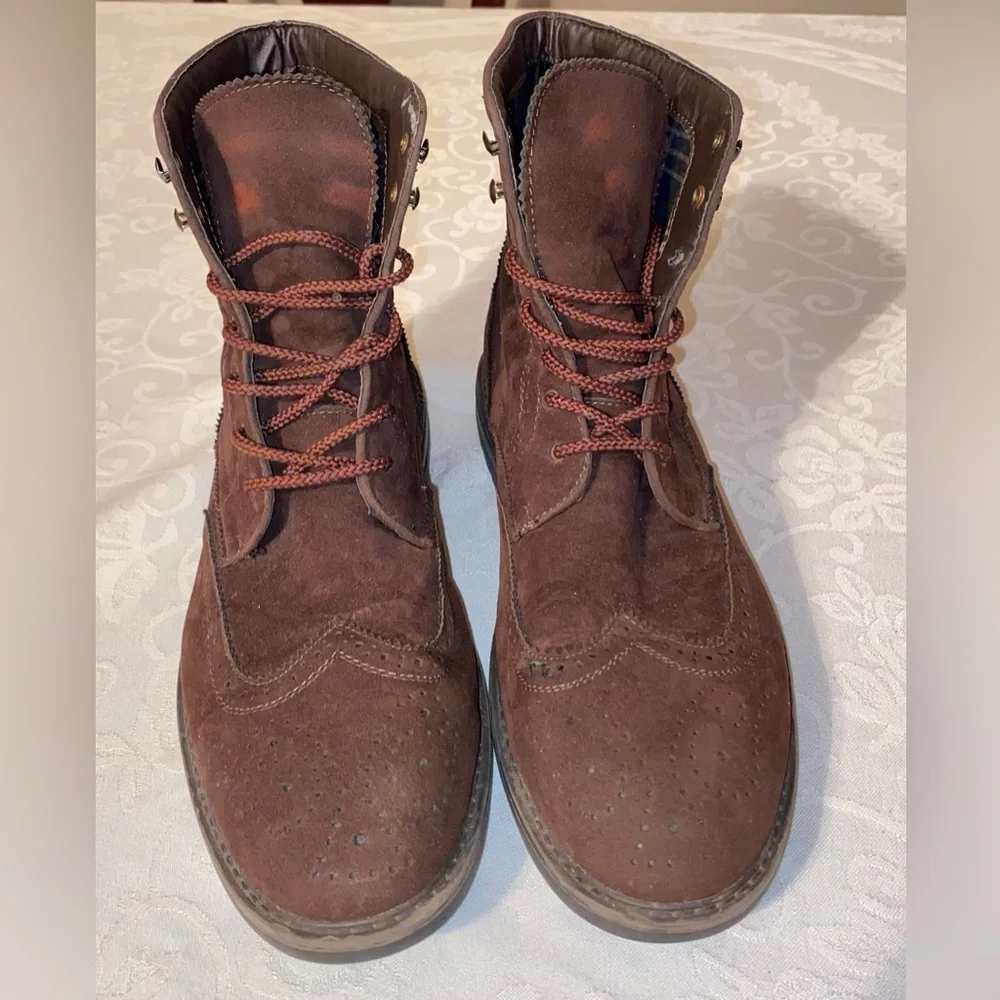 Braveman -Andretti Boots in a size 11, Color: Brown , SUEDE - Picture 2 of 12